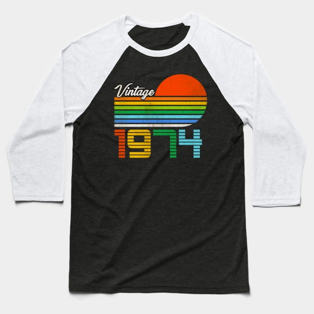 Vintage 1974 Baseball T-Shirt by tepe4su